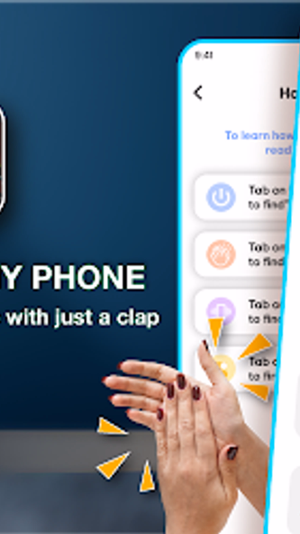 Find My Phone By Clap: Whistle Screenshot 1 - AppWisp.com Find My Phone By Clap: Whistle Screenshot 1 - AppWisp.com