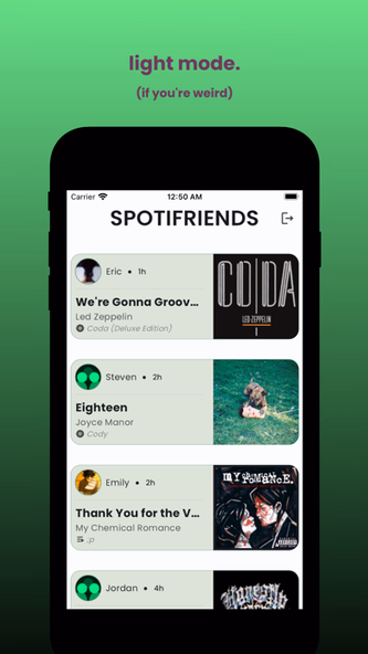 SPOTIFRIENDS Screenshot 3 - AppWisp.com SPOTIFRIENDS Screenshot 3 - AppWisp.com