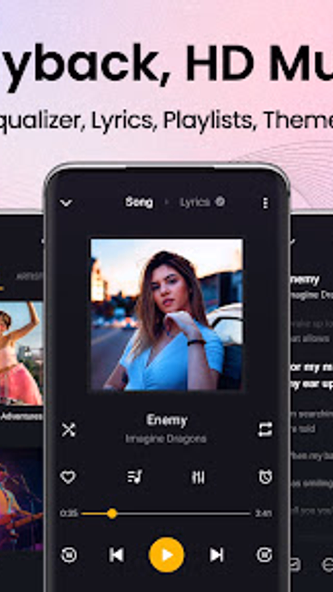 Music Player & MP3, Bass Boost Screenshot 1 - AppWisp.com Music Player & MP3, Bass Boost Screenshot 1 - AppWisp.com