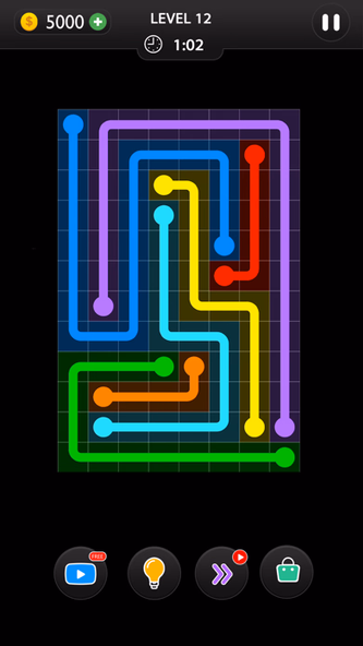 Dot Knot - Line & Color Puzzle Screenshot 3 - AppWisp.com Dot Knot - Line & Color Puzzle Screenshot 3 - AppWisp.com