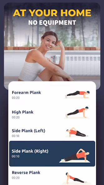 Perfect Plank - Home Workouts Screenshot 2 - AppWisp.com Perfect Plank - Home Workouts Screenshot 2 - AppWisp.com