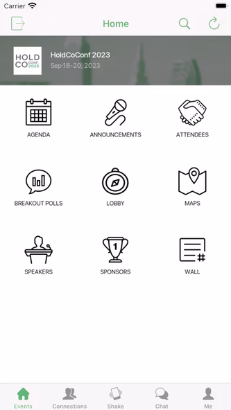 HoldCoConf Screenshot 3 - AppWisp.com HoldCoConf Screenshot 3 - AppWisp.com