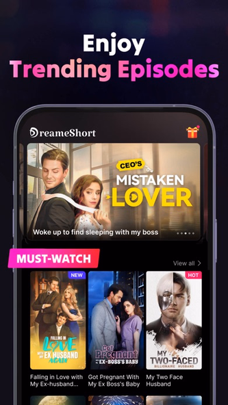 DreameShort - Drama TV Screenshot 2 - AppWisp.com DreameShort - Drama TV Screenshot 2 - AppWisp.com