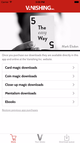 Vanishing Inc. Magic app Screenshot 2 - AppWisp.com Vanishing Inc. Magic app Screenshot 2 - AppWisp.com