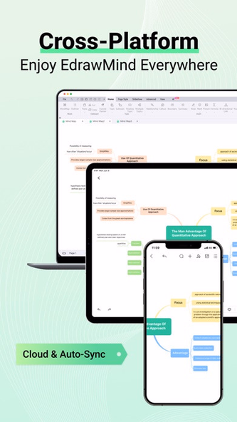 EdrawMind: AI Mind Map, Notes Screenshot 1 - AppWisp.com EdrawMind: AI Mind Map, Notes Screenshot 1 - AppWisp.com