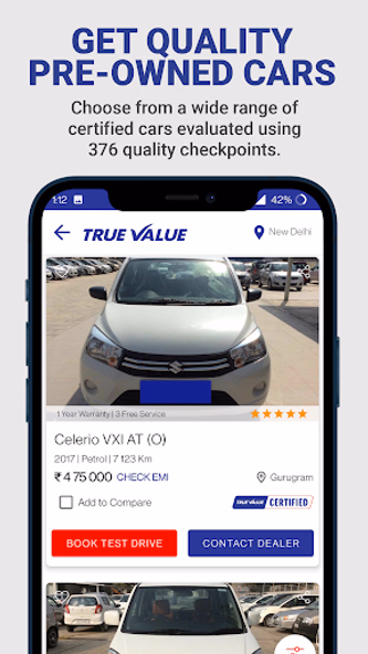 Maruti Suzuki True Value Screenshot 4 - AppWisp.com Maruti Suzuki True Value Screenshot 4 - AppWisp.com