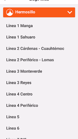 UNE Transporte Sonora Screenshot 4 - AppWisp.com UNE Transporte Sonora Screenshot 4 - AppWisp.com