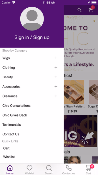 Chic Lifestyle Screenshot 2 - AppWisp.com Chic Lifestyle Screenshot 2 - AppWisp.com