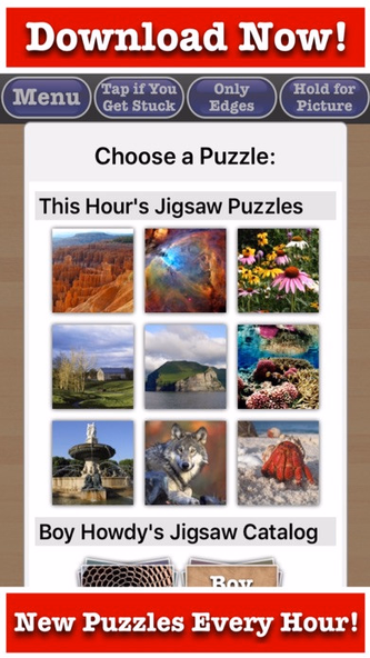 Stress Free Jigsaw Puzzles Screenshot 1 - AppWisp.com Stress Free Jigsaw Puzzles Screenshot 1 - AppWisp.com