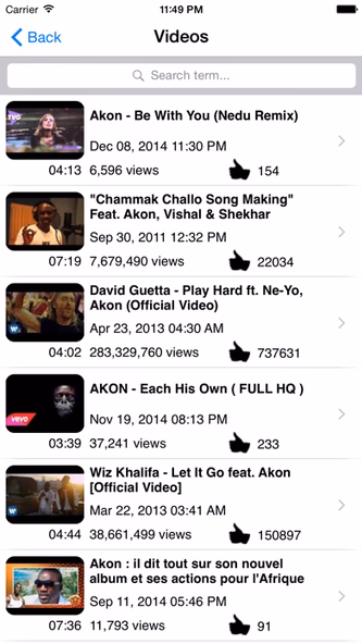 Akon : Fans Version Screenshot 3 - AppWisp.com Akon : Fans Version Screenshot 3 - AppWisp.com