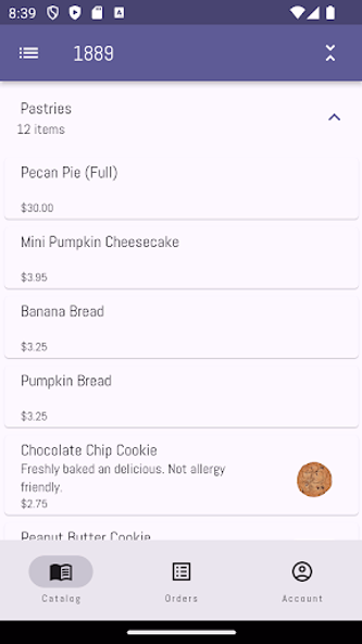 1889 Cake & Coffee Bar Screenshot 1 - AppWisp.com 1889 Cake & Coffee Bar Screenshot 1 - AppWisp.com