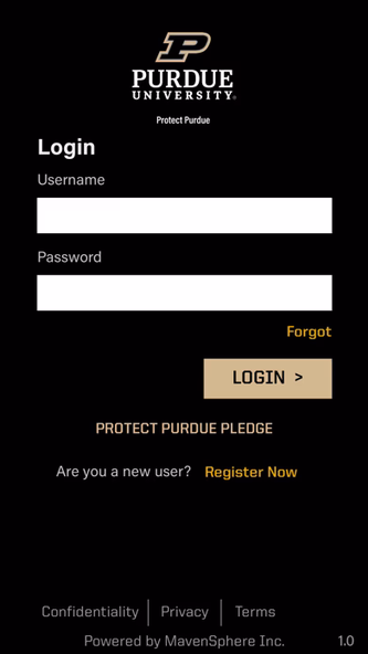 Protect Purdue Screenshot 1 - AppWisp.com Protect Purdue Screenshot 1 - AppWisp.com