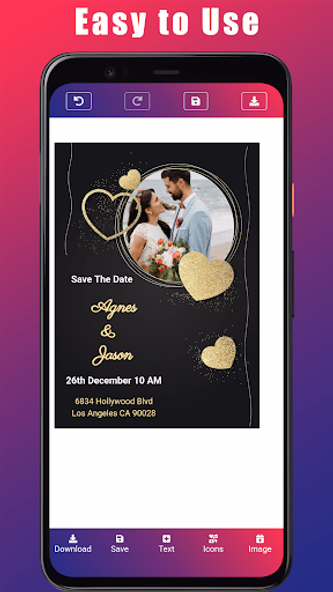 Wedding Invitation Card Screenshot 3 - AppWisp.com Wedding Invitation Card Screenshot 3 - AppWisp.com