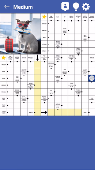 Daily Crossword Puzzles - EN Screenshot 1 - AppWisp.com Daily Crossword Puzzles - EN Screenshot 1 - AppWisp.com
