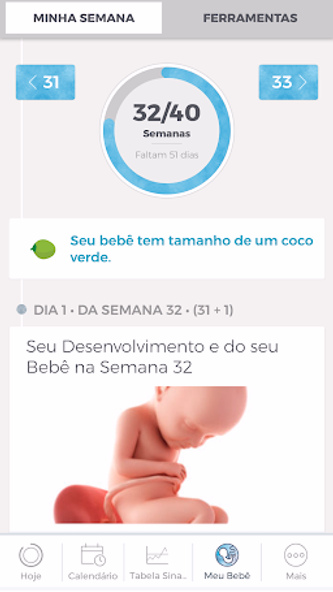 Minha Gravidez por Paula Screenshot 4 - AppWisp.com Minha Gravidez por Paula Screenshot 4 - AppWisp.com