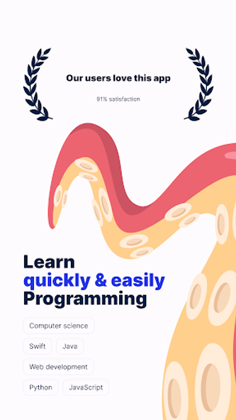 Octopus: Learn Programming Screenshot 1 - AppWisp.com Octopus: Learn Programming Screenshot 1 - AppWisp.com