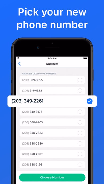 Second Texting Number Screenshot 2 - AppWisp.com Second Texting Number Screenshot 2 - AppWisp.com
