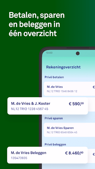 Triodos Bankieren NL Screenshot 2 - AppWisp.com Triodos Bankieren NL Screenshot 2 - AppWisp.com