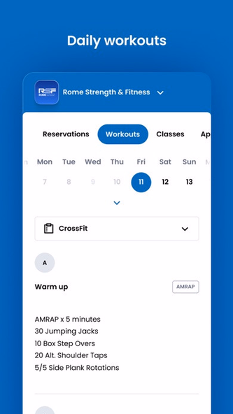 Rome Strength & Fitness Screenshot 4 - AppWisp.com Rome Strength & Fitness Screenshot 4 - AppWisp.com