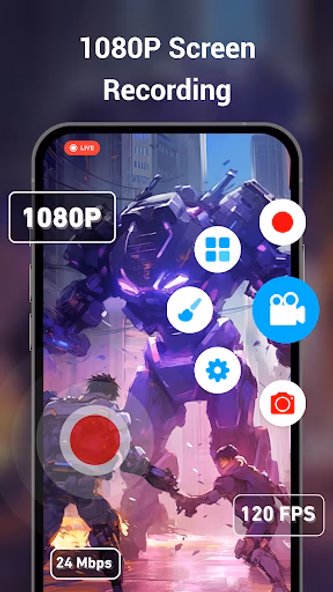 Screen Recorder+Video Recorder Screenshot 1 - AppWisp.com Screen Recorder+Video Recorder Screenshot 1 - AppWisp.com