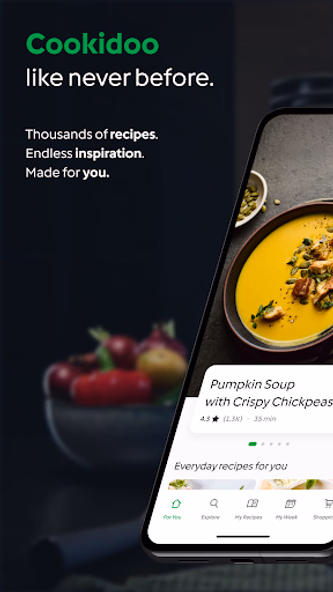 Thermomix Cookidoo App Screenshot 1 - AppWisp.com Thermomix Cookidoo App Screenshot 1 - AppWisp.com