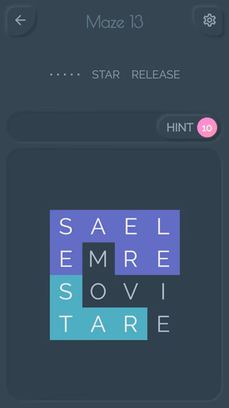 Word Maze Puzzle Screenshot 2 - AppWisp.com Word Maze Puzzle Screenshot 2 - AppWisp.com