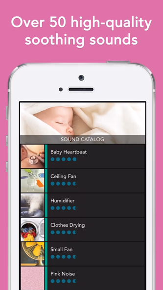 Shusher: baby sleep sounds Screenshot 1 - AppWisp.com Shusher: baby sleep sounds Screenshot 1 - AppWisp.com