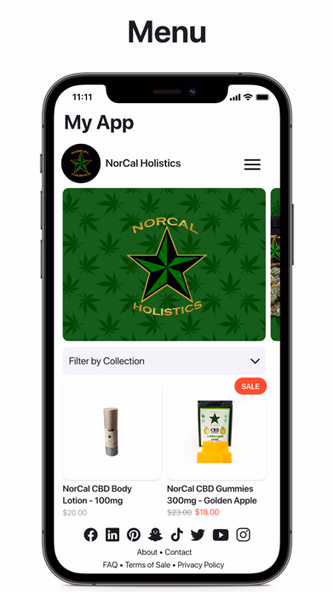 NorCal Holistics Screenshot 1 - AppWisp.com NorCal Holistics Screenshot 1 - AppWisp.com