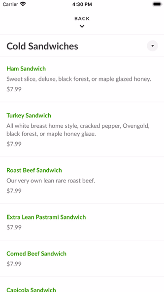 Green Acres Farm Market Screenshot 3 - AppWisp.com Green Acres Farm Market Screenshot 3 - AppWisp.com