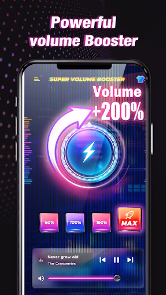 Volume Booster - Sound Booster Screenshot 3 - AppWisp.com Volume Booster - Sound Booster Screenshot 3 - AppWisp.com