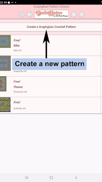 Crochet Graphghan Creator Screenshot 1 - AppWisp.com Crochet Graphghan Creator Screenshot 1 - AppWisp.com