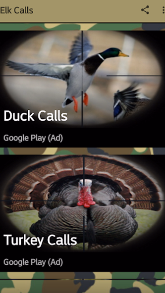 Elk Hunting Calls Screenshot 2 - AppWisp.com Elk Hunting Calls Screenshot 2 - AppWisp.com