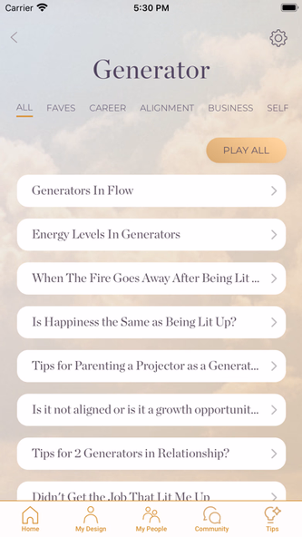 Human Design with Jenna Zoe Screenshot 4 - AppWisp.com Human Design with Jenna Zoe Screenshot 4 - AppWisp.com