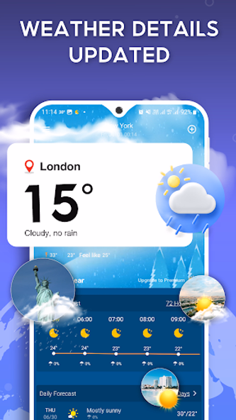 Weather Forecast, Live Weather Screenshot 3 - AppWisp.com Weather Forecast, Live Weather Screenshot 3 - AppWisp.com