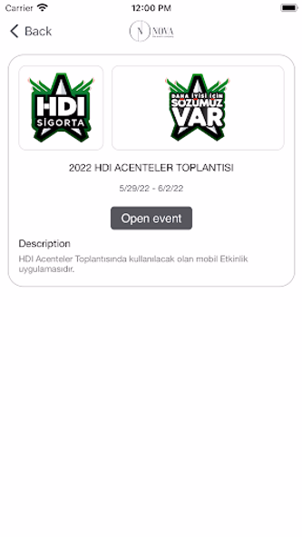 Nova Events Screenshot 2 - AppWisp.com Nova Events Screenshot 2 - AppWisp.com