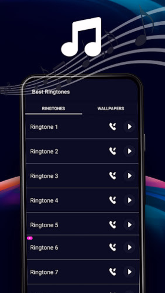 Ringtones 2025 & Wallpapers Screenshot 1 - AppWisp.com Ringtones 2025 & Wallpapers Screenshot 1 - AppWisp.com