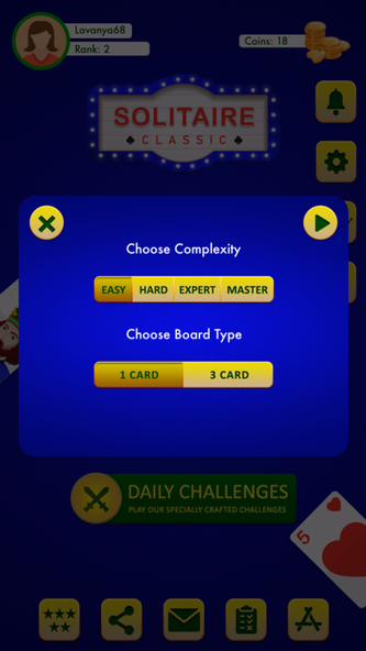 Solitaire Offline & Online Screenshot 2 - AppWisp.com Solitaire Offline & Online Screenshot 2 - AppWisp.com