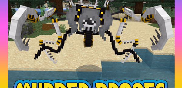 Murder Drones Mod For MCPE Header - AppWisp.com Murder Drones Mod For MCPE Header - AppWisp.com
