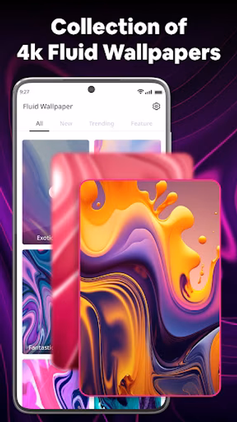 Magic Fluids: Fluid Wallpaper Screenshot 1 - AppWisp.com Magic Fluids: Fluid Wallpaper Screenshot 1 - AppWisp.com