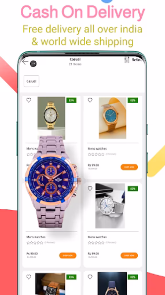 Watch Online Shopping App Screenshot 2 - AppWisp.com Watch Online Shopping App Screenshot 2 - AppWisp.com