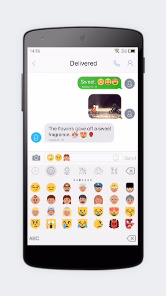 Emoji Keyboard 7 - Cute Sticke Screenshot 2 - AppWisp.com Emoji Keyboard 7 - Cute Sticke Screenshot 2 - AppWisp.com