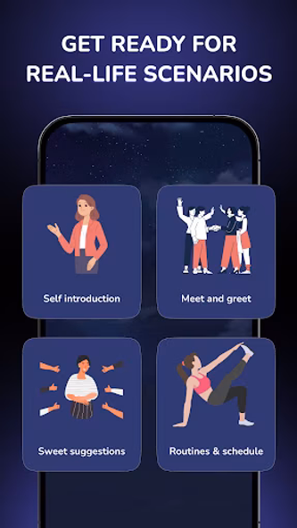 Sivi AI Learn English Speaking Screenshot 3 - AppWisp.com Sivi AI Learn English Speaking Screenshot 3 - AppWisp.com