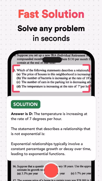 AI Homework Helper・Math Solver Screenshot 4 - AppWisp.com AI Homework Helper・Math Solver Screenshot 4 - AppWisp.com