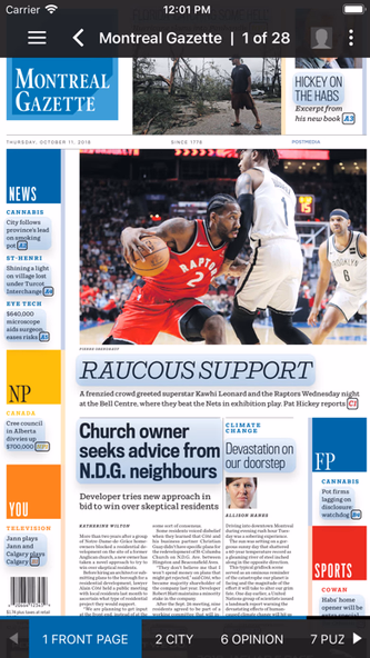 Montreal Gazette ePaper Screenshot 3 - AppWisp.com Montreal Gazette ePaper Screenshot 3 - AppWisp.com