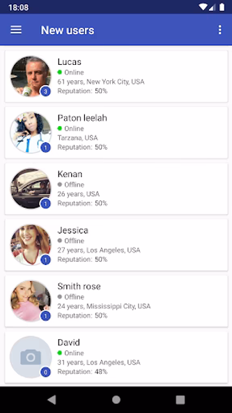 InDating — Dating and Chat Screenshot 3 - AppWisp.com InDating — Dating and Chat Screenshot 3 - AppWisp.com