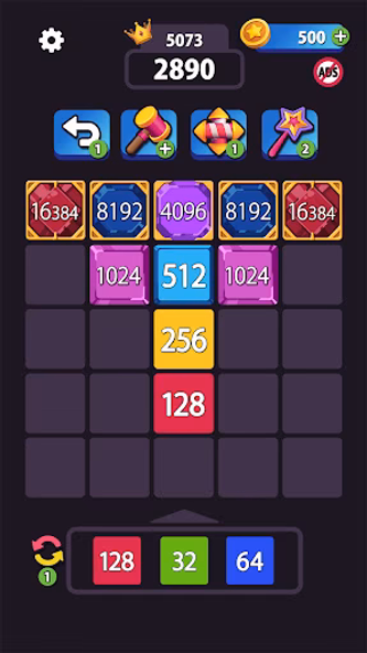 2048 Merge Evolution Screenshot 2 - AppWisp.com