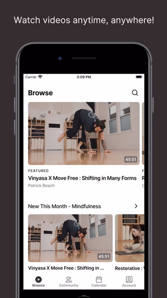 Commune Yoga Screenshot 1 - AppWisp.com Commune Yoga Screenshot 1 - AppWisp.com