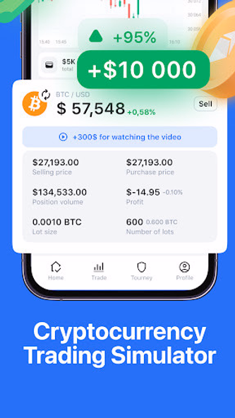 Cryptoguru: Trading Simulator Screenshot 1 - AppWisp.com Cryptoguru: Trading Simulator Screenshot 1 - AppWisp.com