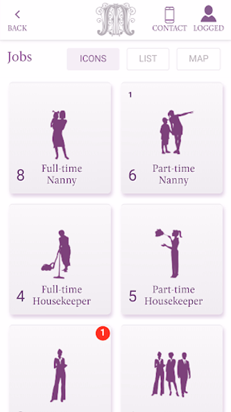 Monicare Domestic Jobs Screenshot 1 - AppWisp.com Monicare Domestic Jobs Screenshot 1 - AppWisp.com