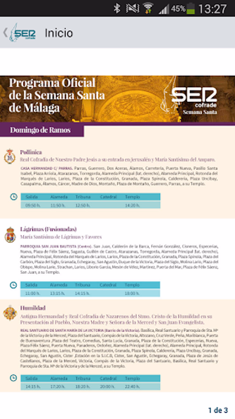 SERCofrade.Semana Santa Málaga Screenshot 3 - AppWisp.com SERCofrade.Semana Santa Málaga Screenshot 3 - AppWisp.com